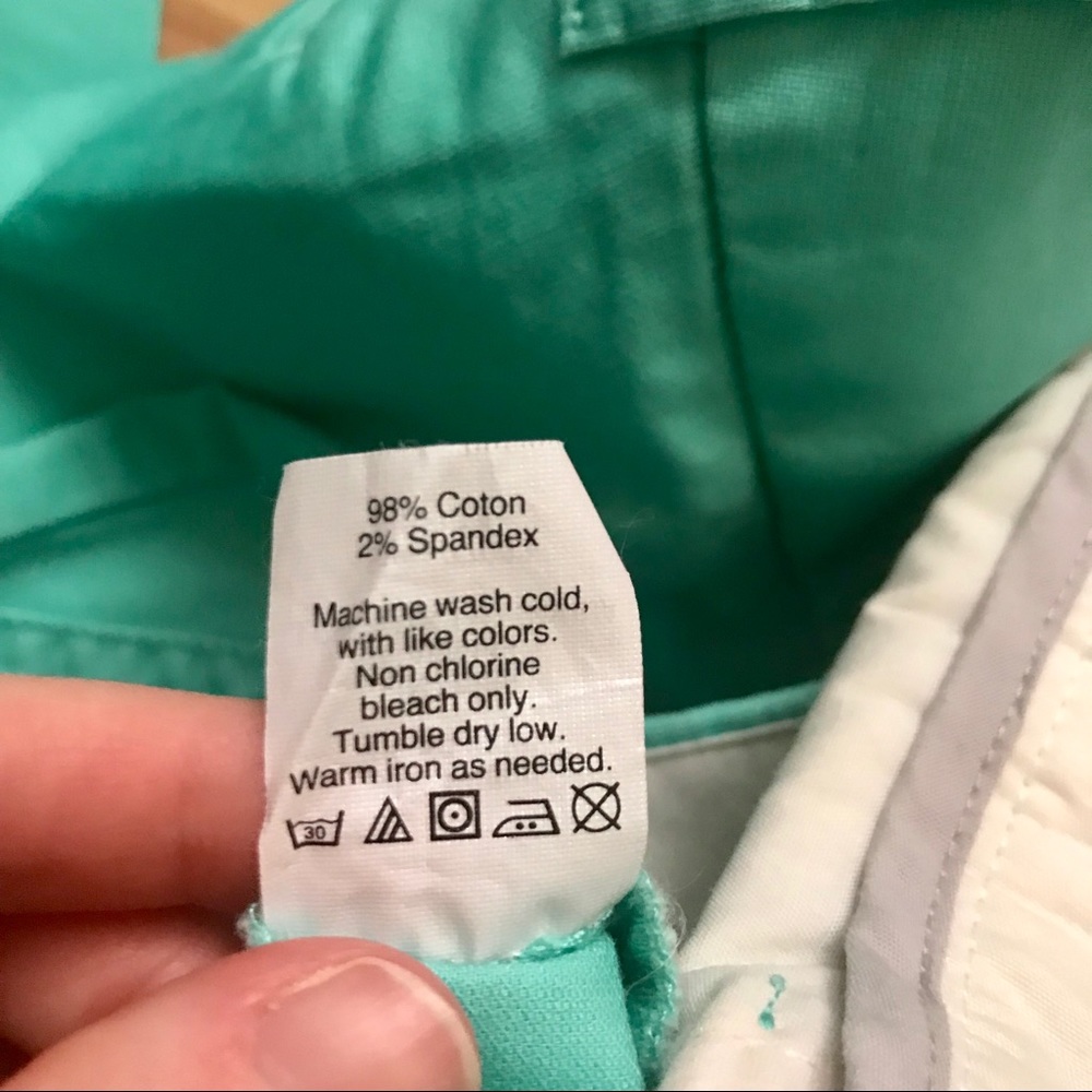 J. Crew Seafoam Green Chino Pants size 00 - Picture 8 of 8